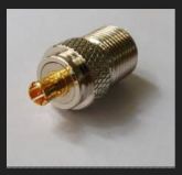 F X Mcx  Conector F Femea X Mcx Macho Rf