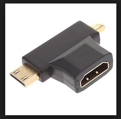 Adaptador Hdmi Para Mini Ou Micro Hdmi