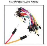 65 Jumpers Protoboard Arduino Pic Arm Automação Macho Macho